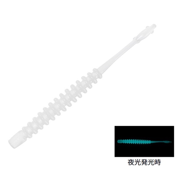 月下美人　アジングビーム　２インチ(グローホワイト)